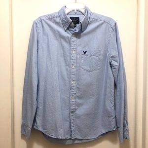 American Eagle Men’s Oxford Button-Up Shirt